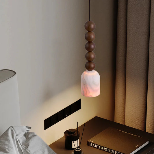 Diego Wabi-Sabi Stone Pendant Light