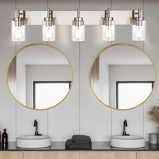 Hephaestus Modern Metal Glass Wall Sconce