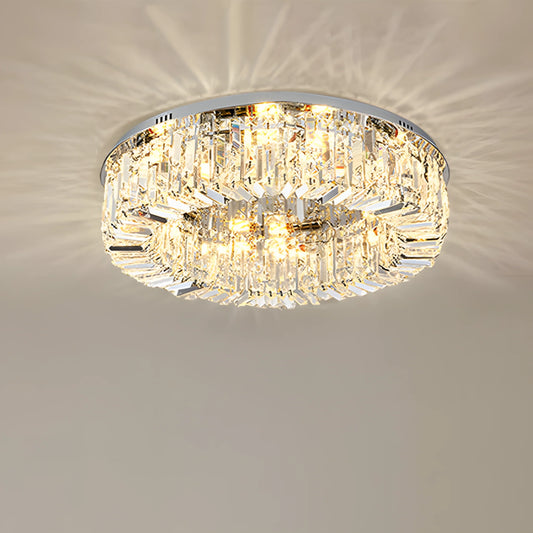 Celeste Luxury Crystal Flush Mount Ceiling Light