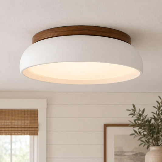 Modern Scandinavian Porcelain Ceiling Light