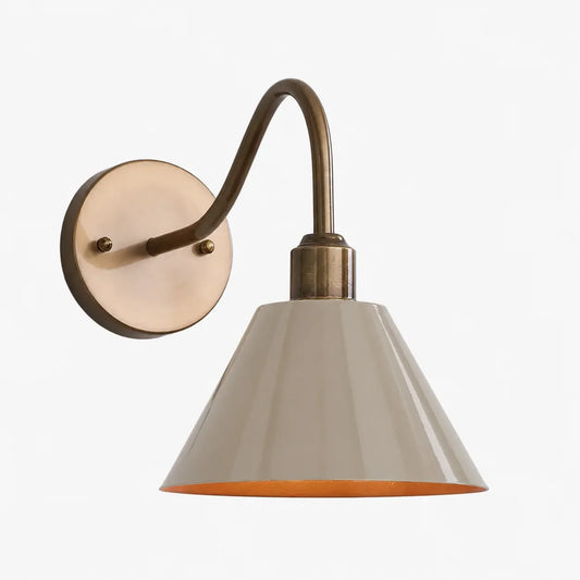 Penia Modern Classic Industrial Tapered Sconce