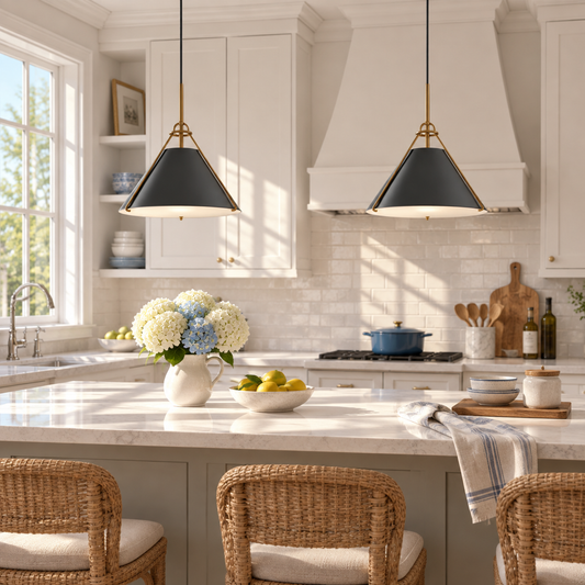 Ysabella Modern Metal Conical Adjustable Pendant Light