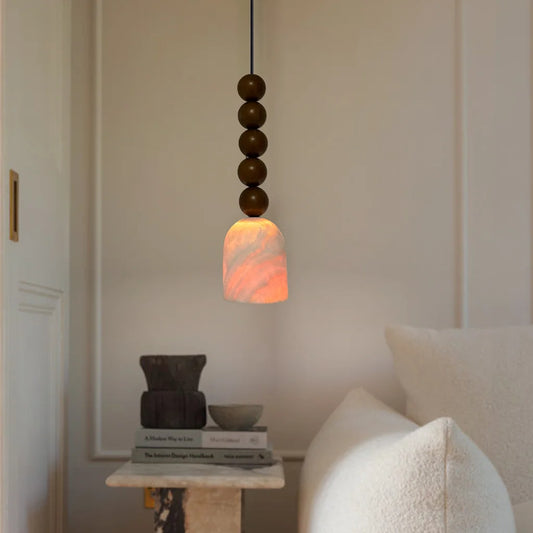 Diego Wabi-Sabi Stone Pendant Light