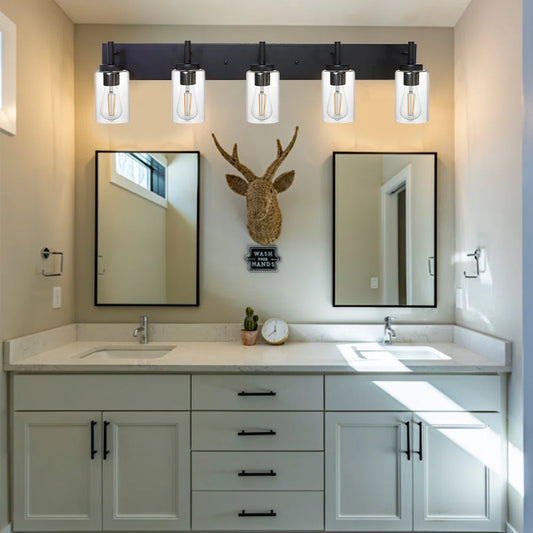 Hephaestus Modern Metal Glass Wall Sconce