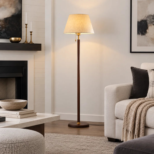 Imogen Wabi-Sabi Fabric Floor Lamp