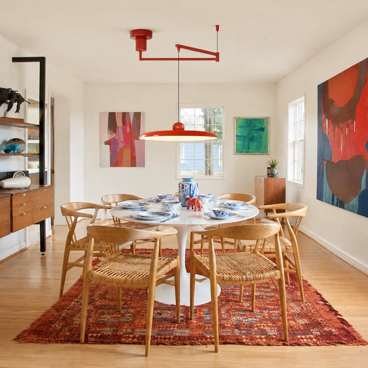 Modern Adjustable Swing Arm Pendant Lamp