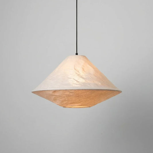 Sabine Organic Sculptural Fabric Pendant Light