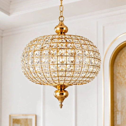 Nalani Luxury Lantern Crystal Chandelier