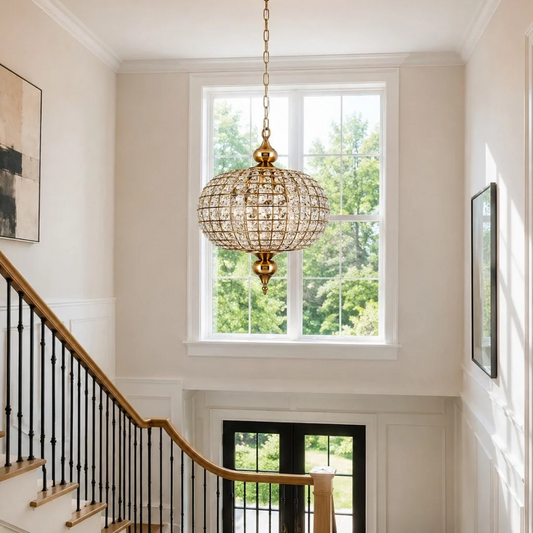 Nalani Luxury Lantern Crystal Chandelier