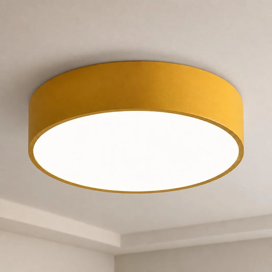 Osvik Modern Minimalist LED Metal Round Ceiling Light