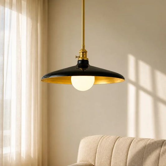Ansel Farmhouse Metal Pole Pendant Light