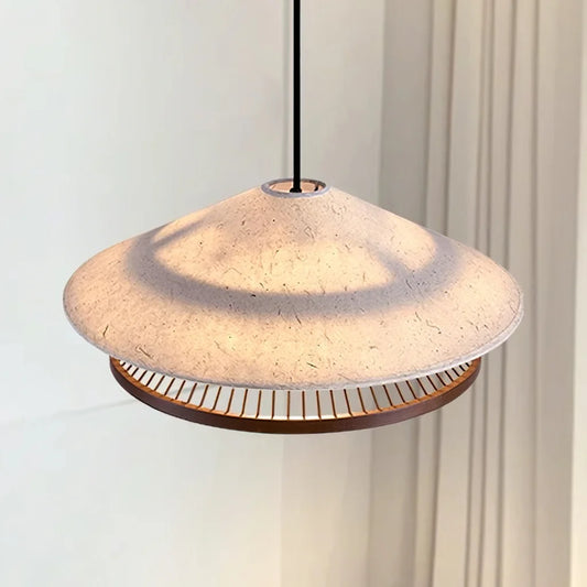 Rowena Wabi-Sabi Bamboo Pendant Light