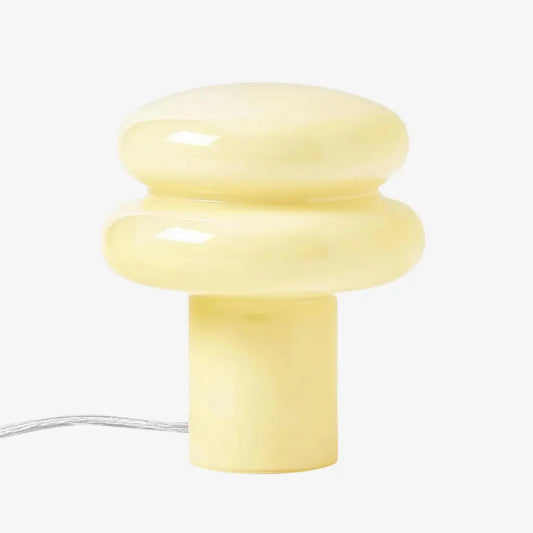 Rynvel Bauhaus Mushroom Opal Glass Table Lamp