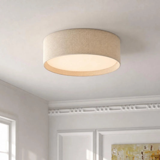 Shelby Modern Slim Shade LED Flush Mount Ceiling Light